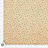 Tiny Dogs Paws Print Fabric by the yard, 100% Cotton, 44″ wide. Tiny Paws are medium tan color on a light tan background, by Elizabeth Studios