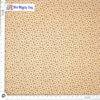 Tiny Dogs Paws Print Fabric by the yard, 100% Cotton, 44″ wide. Tiny Paws are medium tan color on a light tan background, by Elizabeth Studios